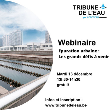 Webinaire - Epuration urbaine : les grands défis à venir 