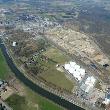 Station d’épuration commune sur l’éco-zoning de Tertre	